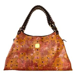 MCM Women's Orange and Pink Handbag MCM Fall/Winter 2009 Collection Preloved❣️